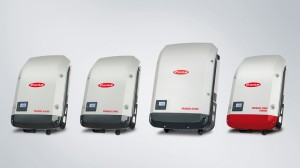 Picture showing the Symo and Galvo inverters side by side